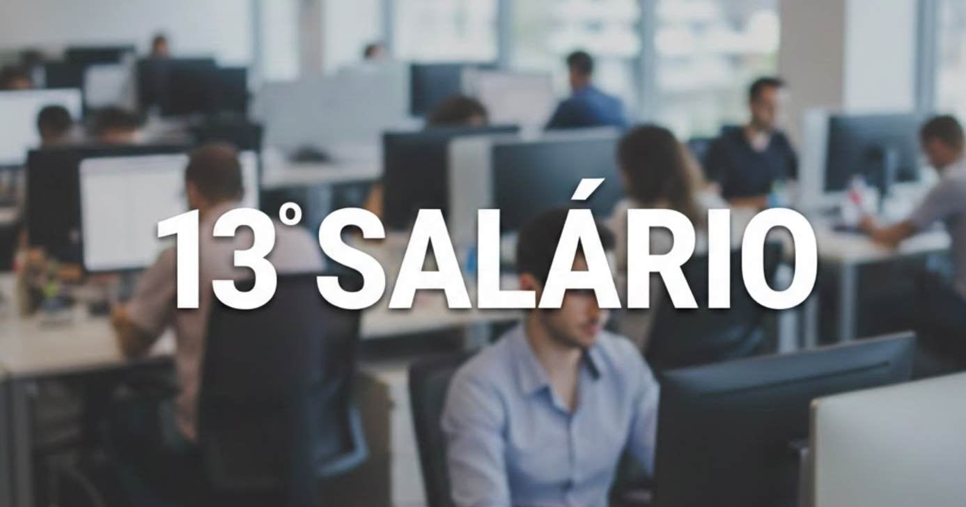 Ilustração 13º salário (Foto: Montagem TV Foco / GMN)