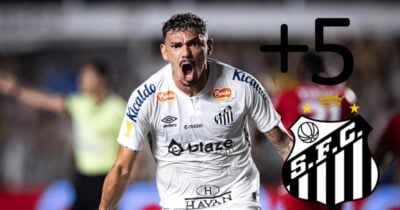 Teixeira aprova reformulação no Santos com venda de Tiquinho e outros 5 jogadores Foto Reprodução/Montagem/TV Foco/Abner Dourado/AGIF)