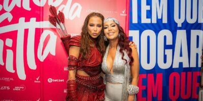 Priscila Senna celebra feat com Anitta (Foto: Divulgação)
