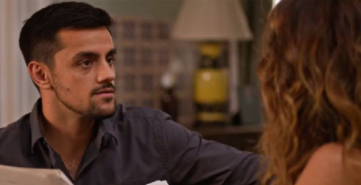 Danilo e Filipa em Dona de Mim (Foto: Reprodução/Globo)