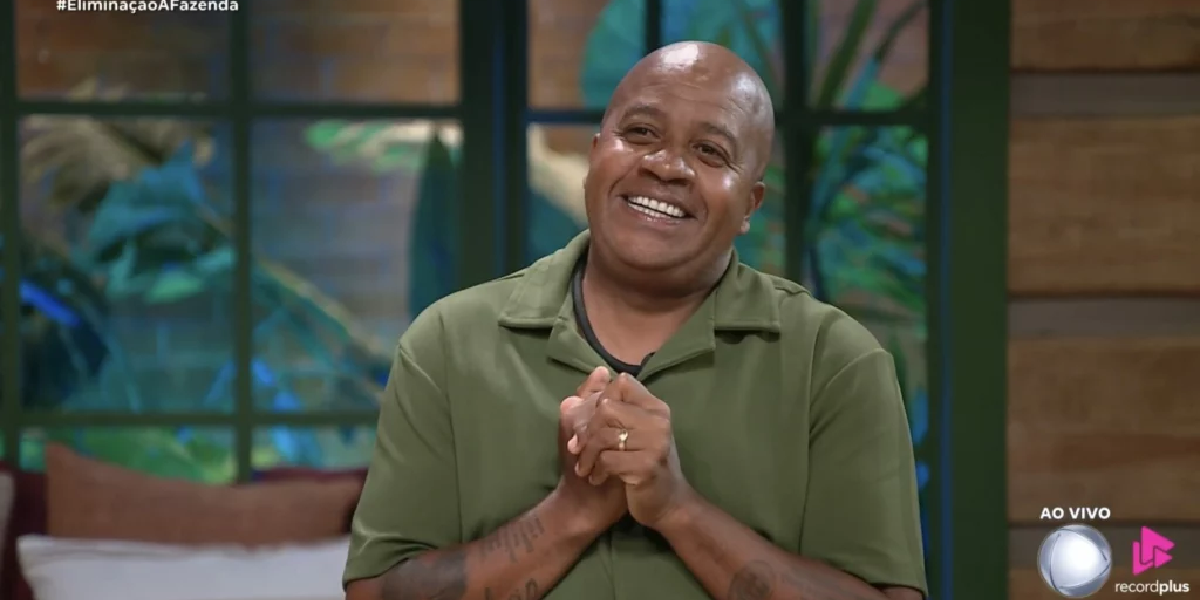 Toninho em A Fazenda (Foto: Reprodução/Record)