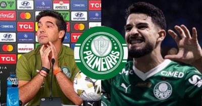 Abel libera e Palmeiras abre negociação para vender Flaco López por R$ 250M - Foto: Montagem