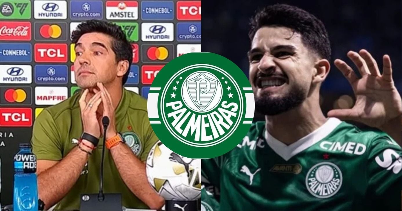 Abel libera e Palmeiras abre negociação para vender Flaco López por R$ 250M - Foto: Montagem