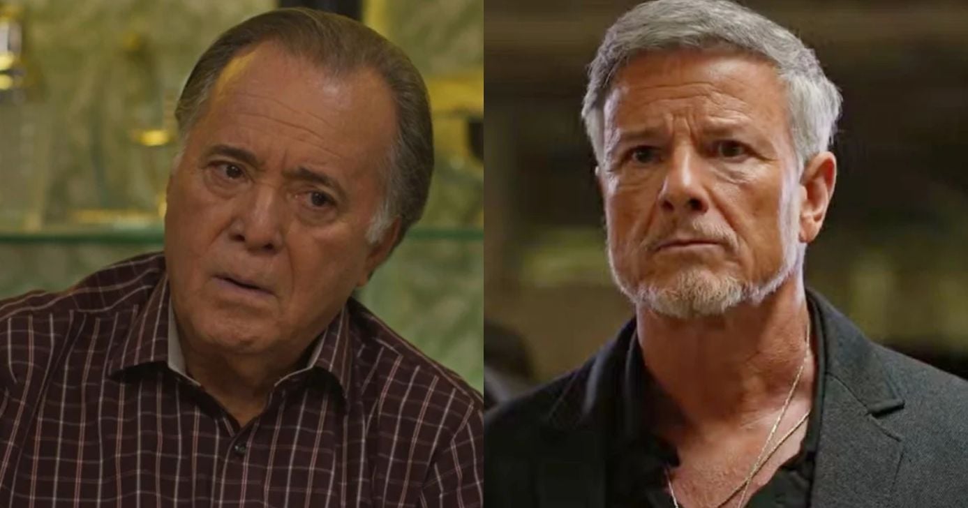 Abel (Tony Ramos) e Jaques (Marcello Novaes) em Dona de Mim (Fotos: Reproduções / Globo)
