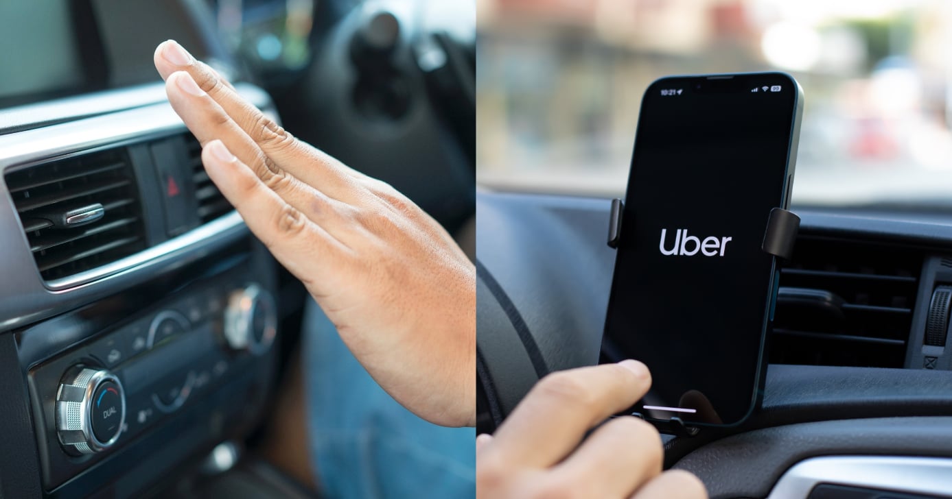 Ar-condicionado Uber (Foto: Reprodução)