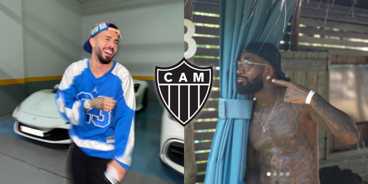 Foto - Montagem TV Foco/ Reprodução Instagram @claudinhoo97 & @gerson8