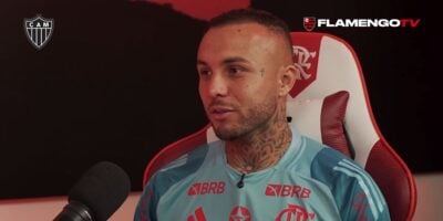 Foto - Montagem TV Foco/ Reprodução Youtube - Flamengo TV