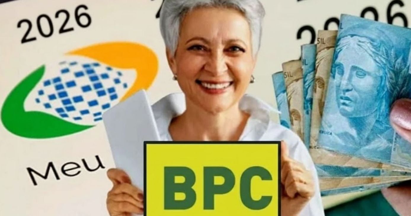 Veja como irá funcionar os pagamentos do BPC em 2026 (Foto Reprodução/Montagem/TV Foco/Canva/GMN/INSS)