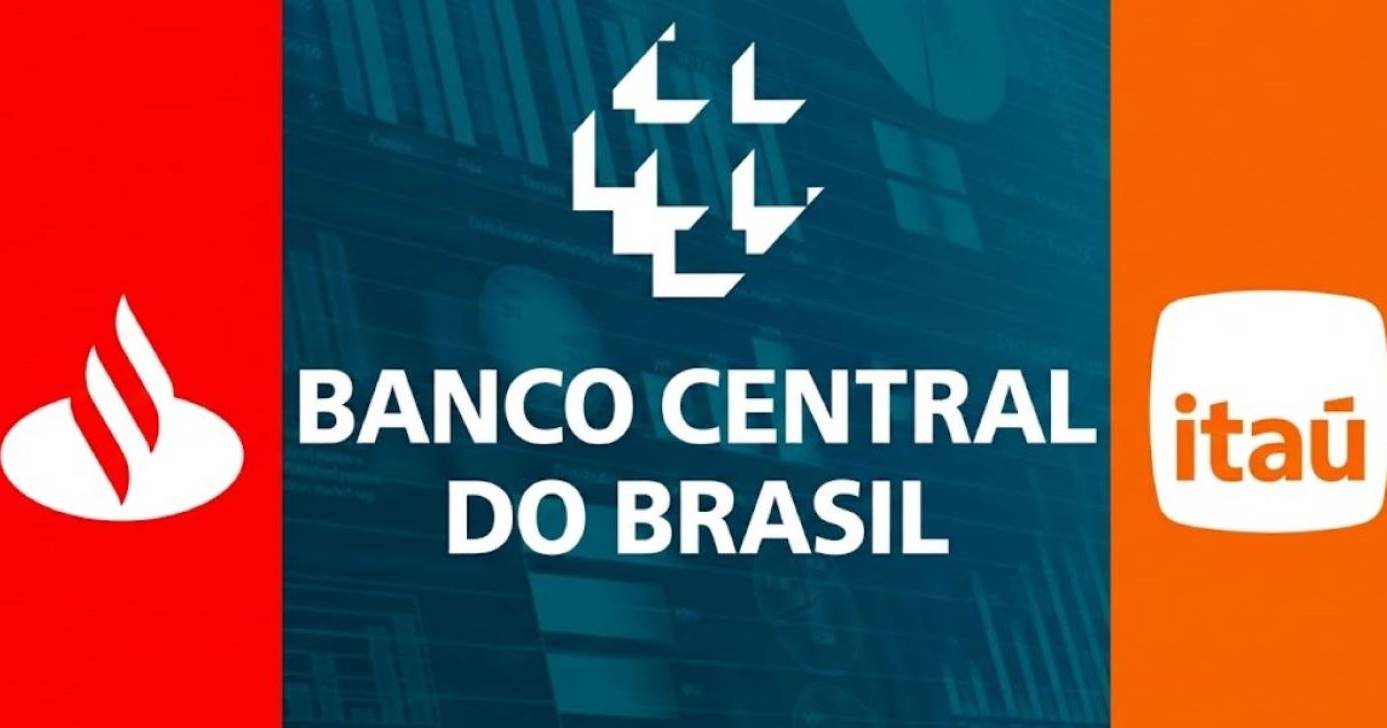Ilustração Banco Central revela retirada de poupanças Santander, Itaú e +