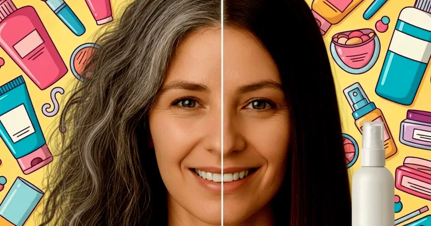 Veja como se livrar dos grisalhos sem tinta (Foto Reprodução/Montagem/Lennita/Canva/GMN/TV Foco)
