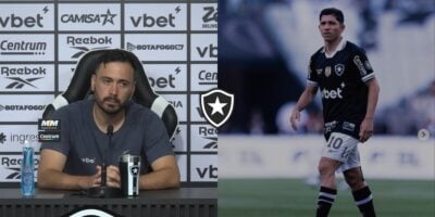Foto - Montagem TV Foco/ Reprodução Instagram @savarino10 & Botafogo TV