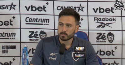 Davide fala de próxima temporada no Botafogo (Foto: Botafogo TV)