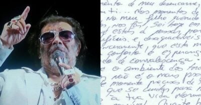 Cantor José Rico / Carta psicografada - Montagem: TV FOCO