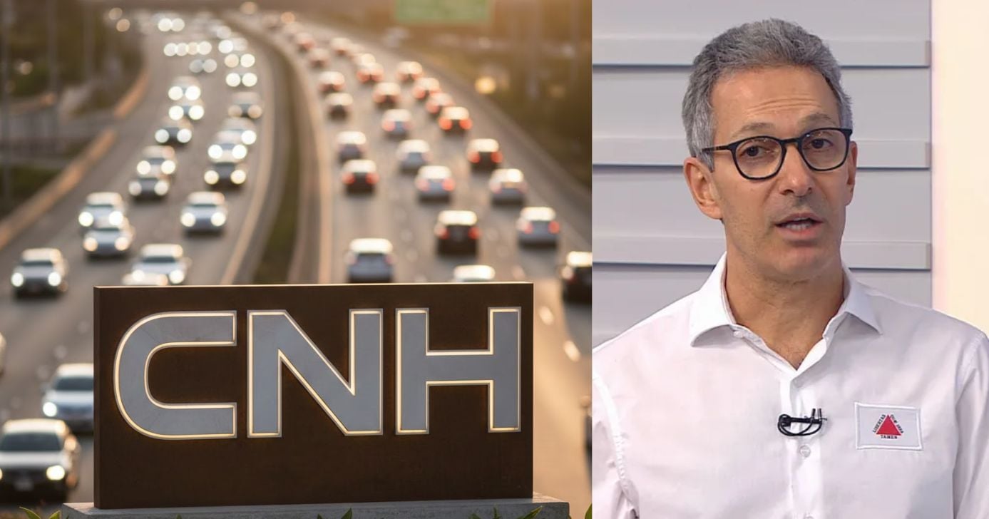 Carros, placa CNH e Romeu Zema (Fotos: Montagem TV Foco / GMN / Globo)