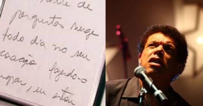 Carta psicografada / Cantor Wando - Montagem: TV FOCO