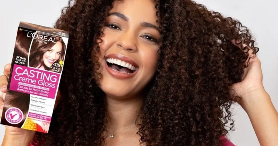 Casting Creme Gloss é a coloração sem amônia de L’ Oréal Paris - Foto: Internet