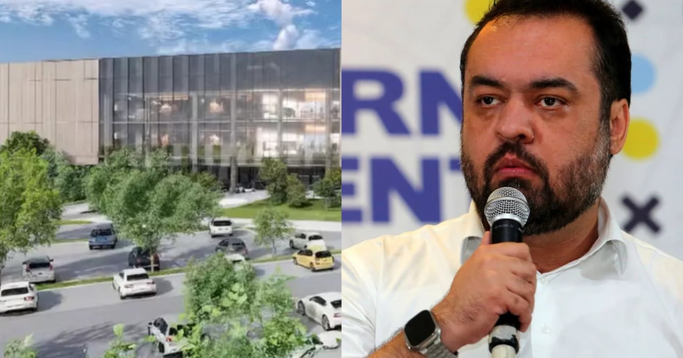 Castro ciente - Novo shopping prepara inauguração no RJ (Foto: Reprodução)