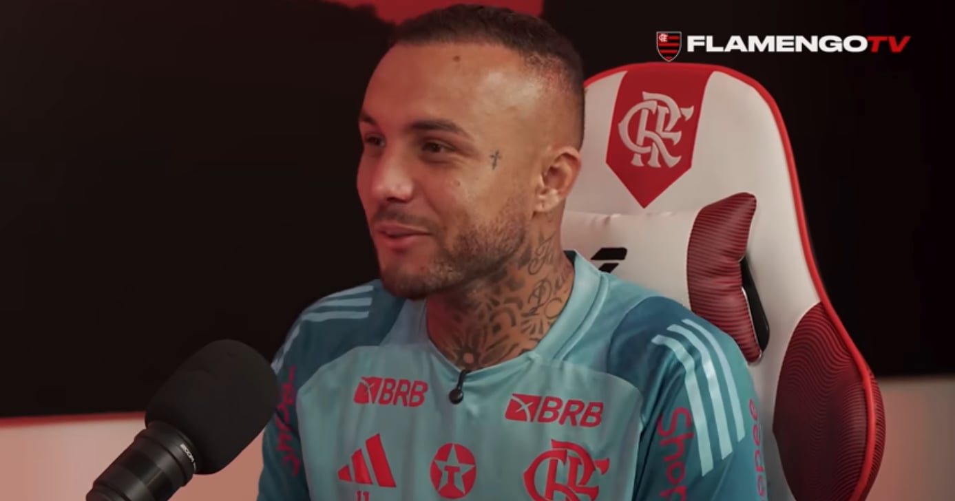 Cebolinha pode deixar o Flamengo (Foto: Flamengo TV)