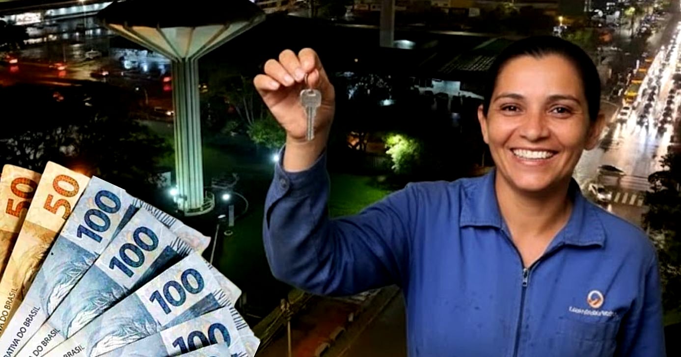 Cidade brasileira tem o menor aluguel (Foto Reprodução/Montagem/Lennita/TV Foco/Canva/GMN/Globo)