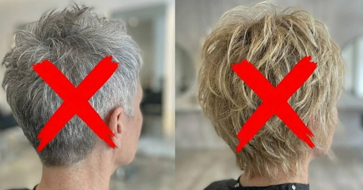 Ilustração Cortes de cabelo que envelhecem qualquer mulher em 15 anos