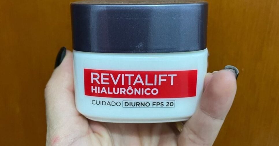 Creme Facial Anti-Idade Dia FPS 20 L'Oréal Paris Revitalift - Foto: Internet