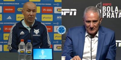 Foto - Montagem TV Foco/ Reprodução Youtube - TV Cruzeiro & ESPN Brasil