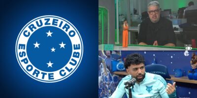 Foto - Montagem TV Foco/ Reprodução Youtube - Jogo Aberto & TV Cruzeiro