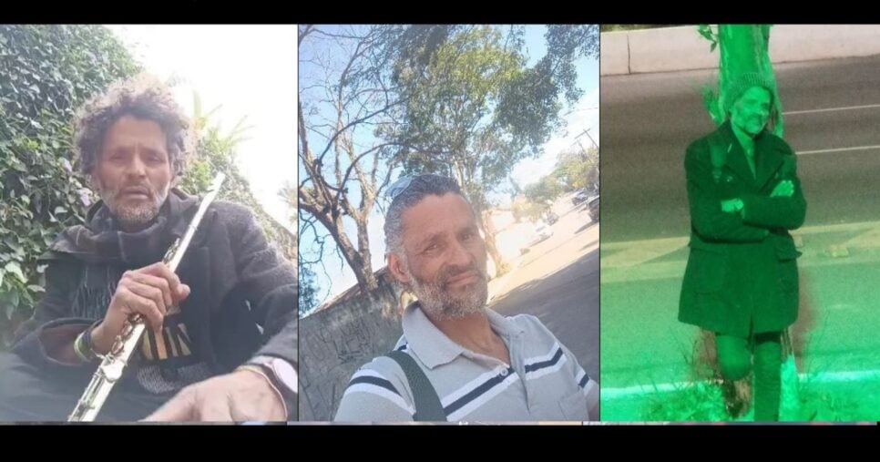 Últimos cliques de Charles da Flauta compartilhado pelas redes sociais (Foto Reprodução/Montagem/Instagram/charlesbonetgoncalves)