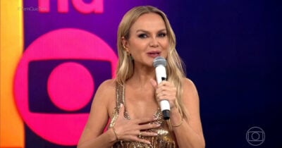 Eliana vive relação discreta com o marido (Foto: TV Globo)