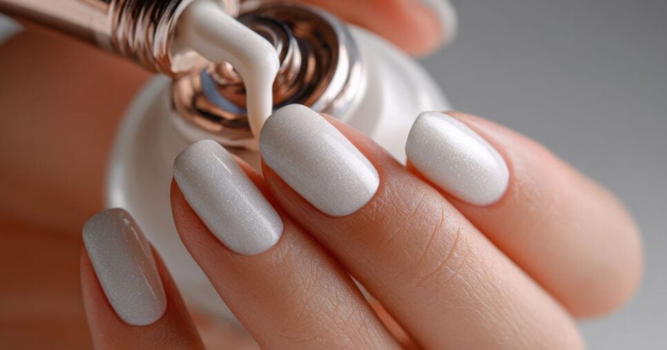 Esmalte branco (Foto: Canva)