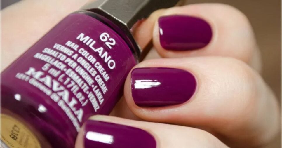 Esmalte malva - Foto: Internet