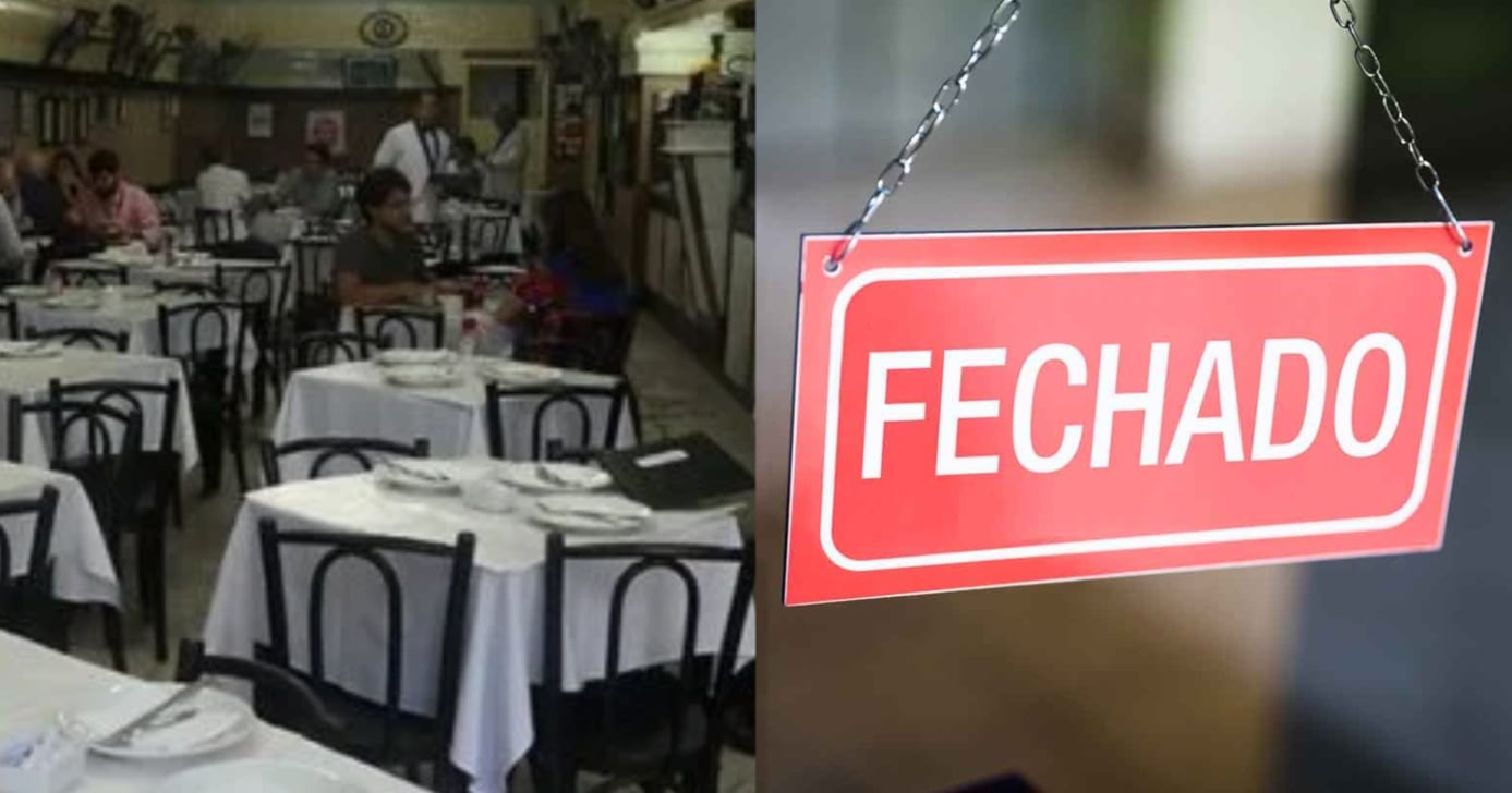 Falência: Fim de restaurante após 100 anos abala cariocas no RJ (Foto: Reprodução/ Internet)