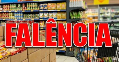 Falência: Rede de supermercado baixa as portas de 24 lojas  (Foto: Montagem/TV Foco)