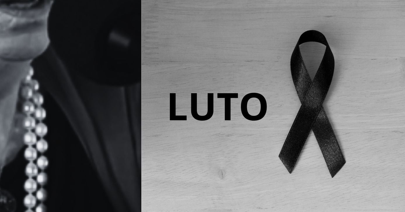 Famosa e imagem de luto (Fotos: Reproduções / YouTube / Canva)