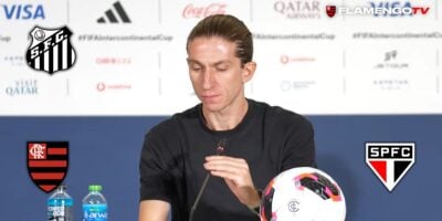 Foto - Montagem TV Foco/ Reprodução Youtube - Flamengo TV