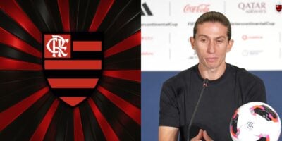 Foto - Montagem TV Foco/ Reprodução Youtube - Flamengo TV