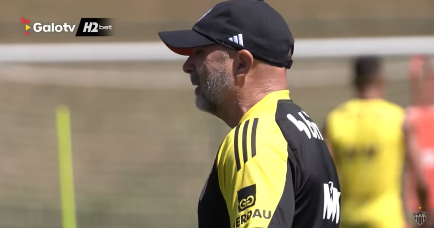 Atlético-MG de Sampaoli quer esse craque (Foto: Atlético-MG TV)