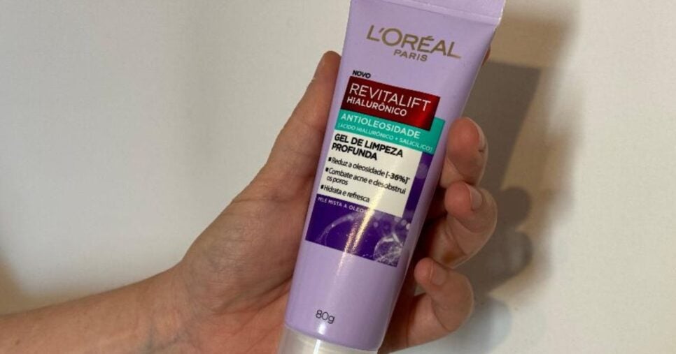 Gel de Limpeza Antioleosidade L'Oréal Paris Revitalift - Foto: Internet