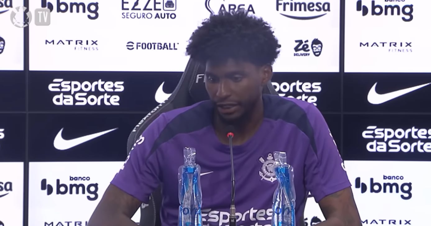 Hugo goleiro do Corinthians (Foto: Corinthians TV)