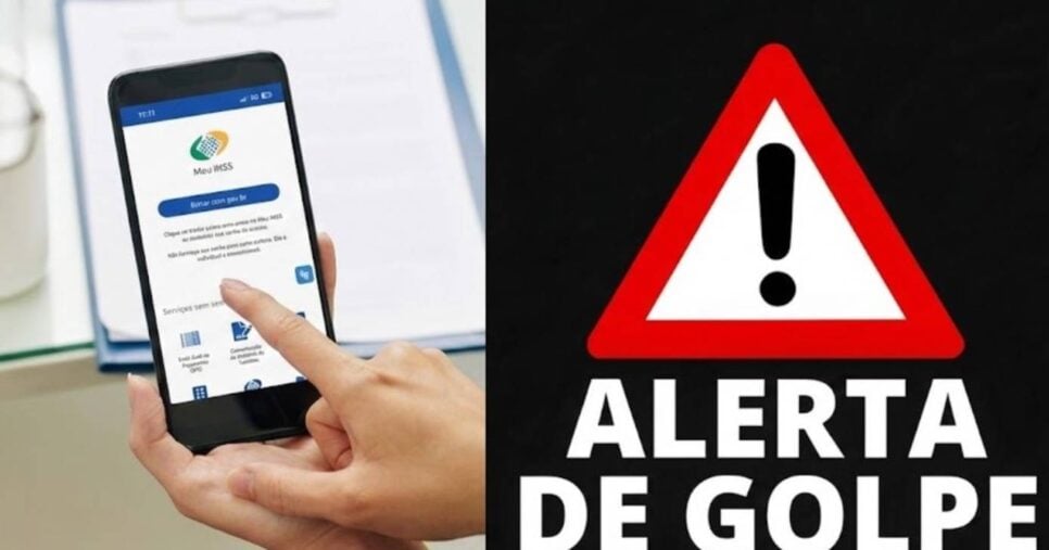 Ilustração INSS Aviso revela golpe que rouba 13º salário de aposentados