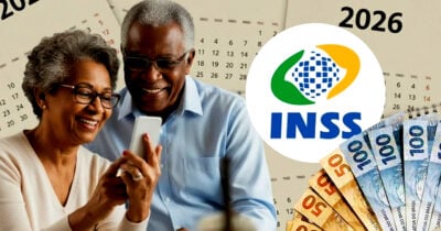 Aposentados e pensionistas irão receber o salário com reajuste em 2026 (Foto Reprodução/Montagem/Lennita/TV Foco/Canva/GMN/INSS)