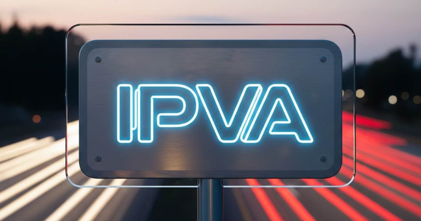 Ilustração isenção IPVA (Foto: Montagem TV Foco / GMN)