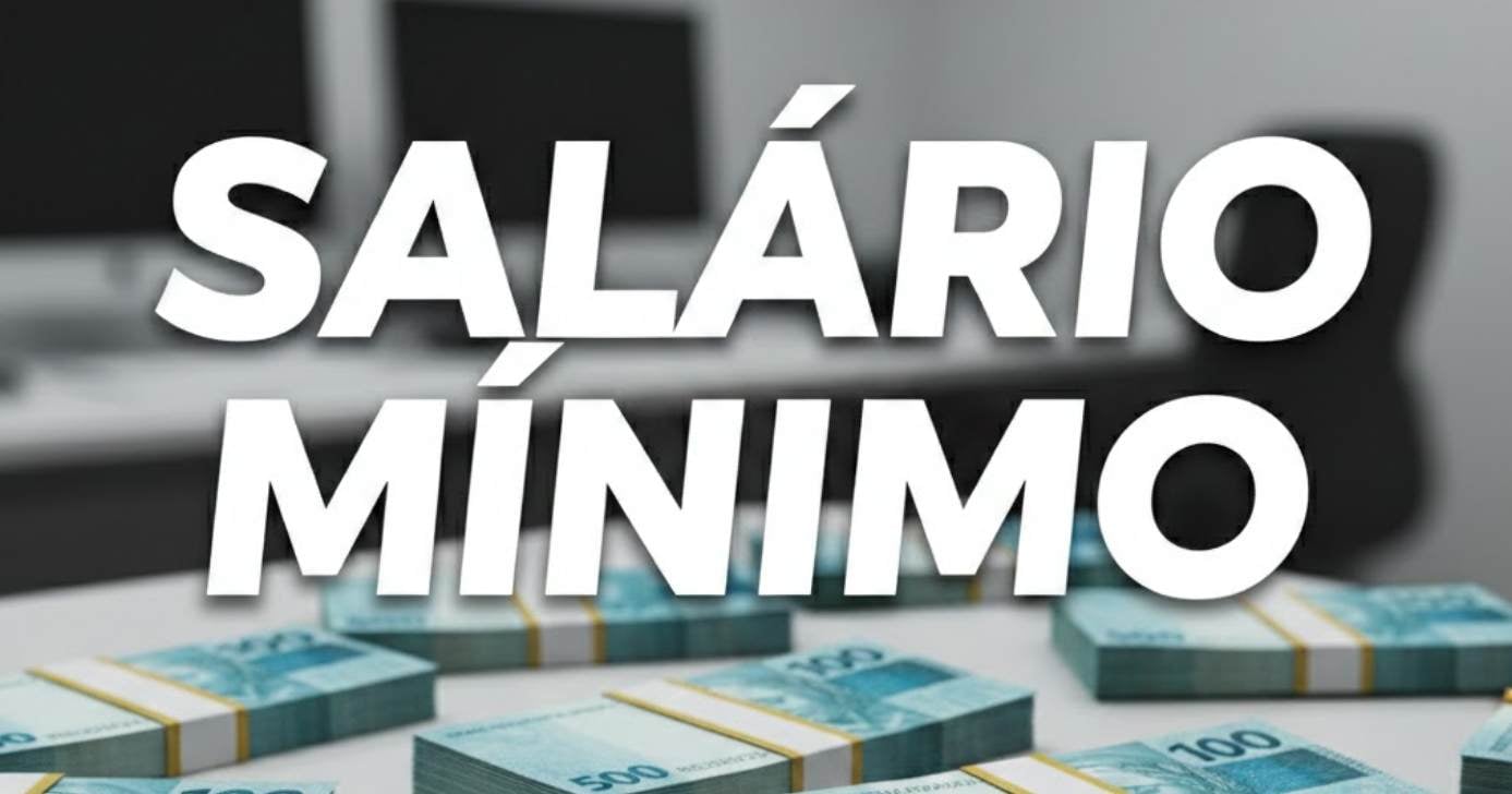 Ilustração salário mínimo (Foto: Montagem TV Foco / GMN)