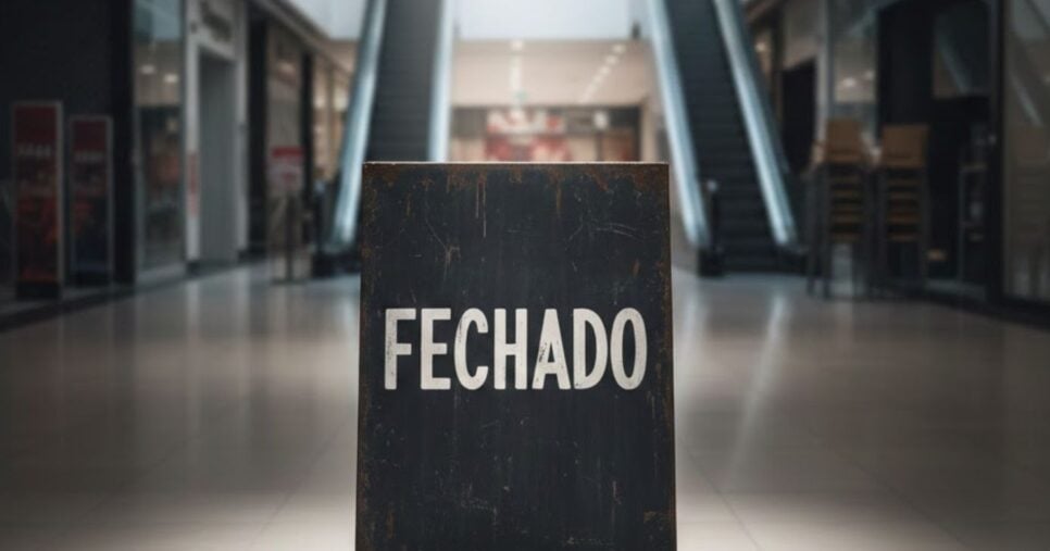 Ilustração shopping fechado (Foto: Montagem TV Foco / GMN)