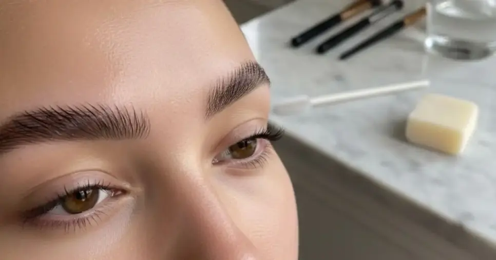 Ilustração soap brows (Foto: Montagem TV Foco / GMN)