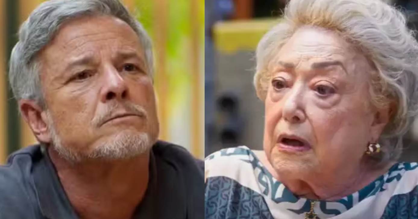 Jaques (Marcello Novaes) e Rosa (Suely Franco) em Dona de Mim (Fotos: Reproduções / Globo)