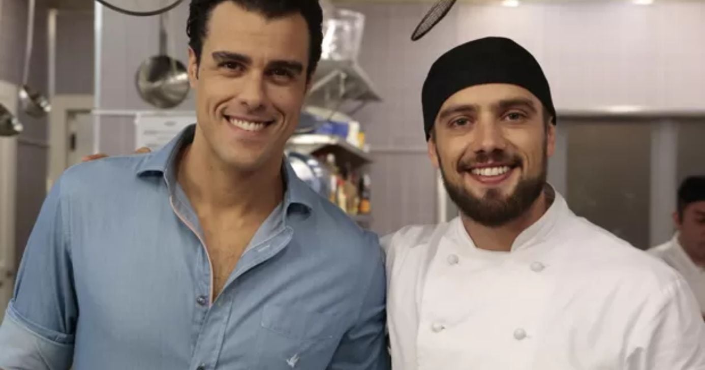 Joaquim Lopes e Rafael Cardoso - Foto Globo
