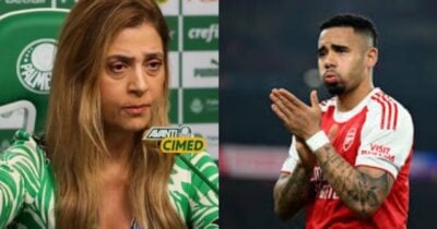 Leila prioriza contratação de Gabriel Jesus no Palmeiras - Foto: Montagem