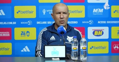 Leonardo Jardim, técnico do Cruzeiro (Foto: Cruzeiro TV)