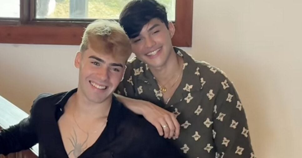 Luan Alencar e Caio Cerqueira (Foto: Reprodução / Instagram)